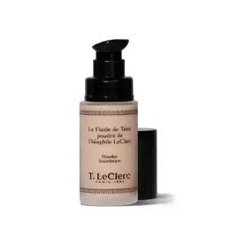 T.LeCLerc Teint Fond de Teint Fluide Poudré SPF15 N°04 Beige Abricoté Mat 30ml