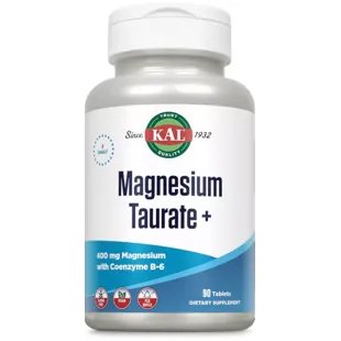 KAL Taurate de Magnésium+ 400 mg et Coenzyme B6 90 Comprimés