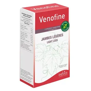 Inebios Venofine Jambes Légères 60 comprimés