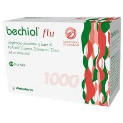 Bechiol Flu Integratore Tosse Grassa 12 Bustine Stick