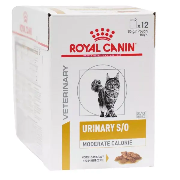 Royal Canin Veterinary Chat Urinary S/O MOD CAL 12 Sachets