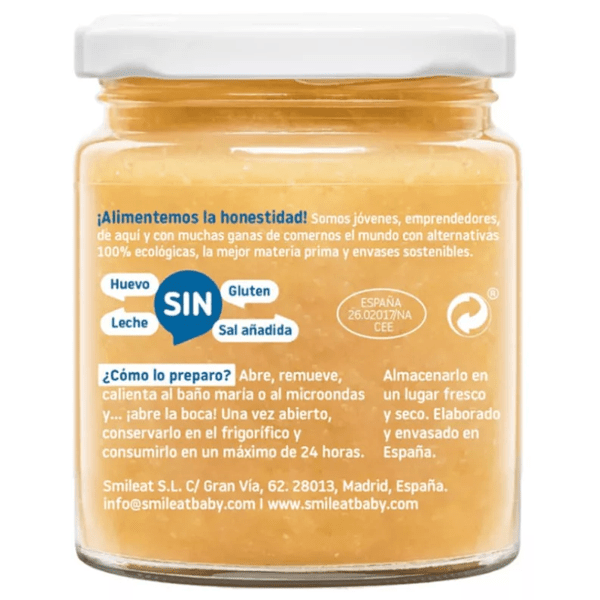 Smileat Jar of Vegetables with Organic Hake 4x230 gr