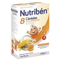 Nutribén 8 Céréales et Miel +6m 300g