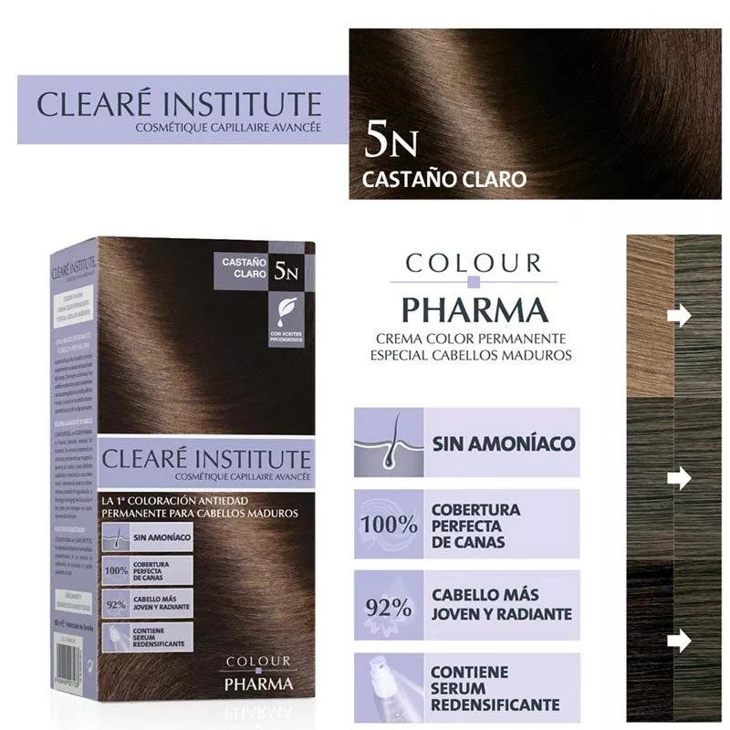 Cleare Institute Colour Pharma 5N Castanho Claro