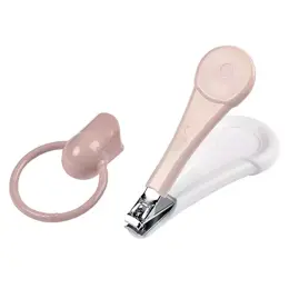 Béaba Maison Coupe-Ongles Vieux Rose