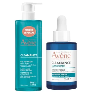 Avène Cleanance Acne Cleansing Gel for Oily Skin 400ml + Comedomed Acne Serum 30ml
