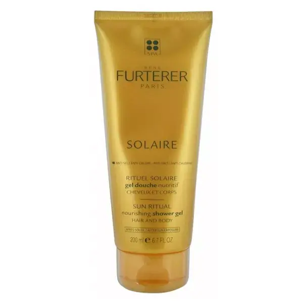 Furterer Solaire Nourishing Hair and Body Shower Gel 200ml