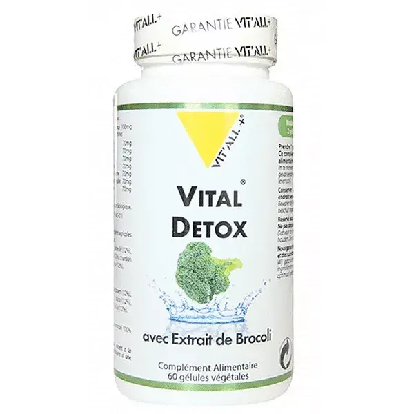 Vit'all+ Vital Détox 60 gélules végétales