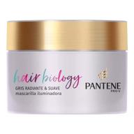 Pantene Mascarilla Gris Radiante Hair Biology 160 ml