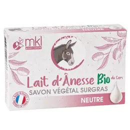 MKL Green Nature Lait d'Ânesse Savon Végétal Surgras 100g