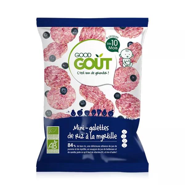 Good Goût Mini-Galette di Riso al Mirtillo dai 10mesi 40g
