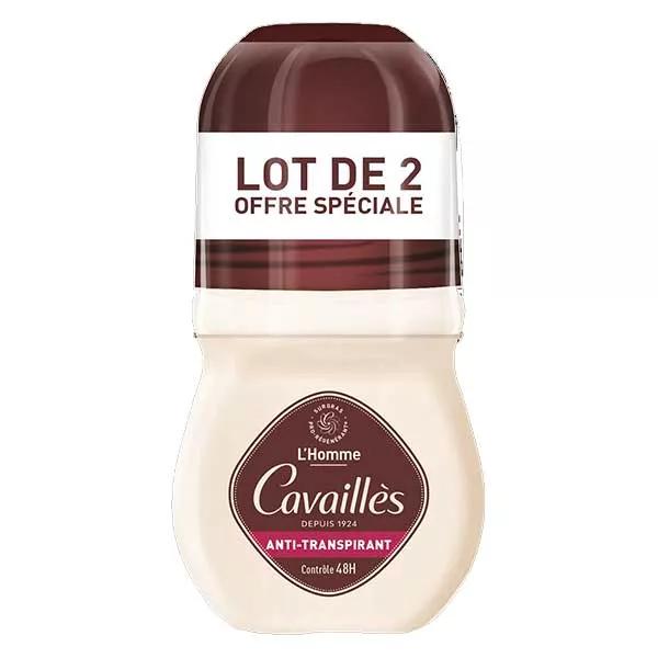 Rogé Cavaillès Desodorante ABSORB+ 48h Hombre Roll-On 50ml x2