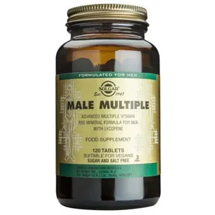 Solgar Male Multiple 120 Tablets