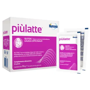 Humana Baby Piùlatte Breast Milk Production Stimulator 14 sachets of 5 gr