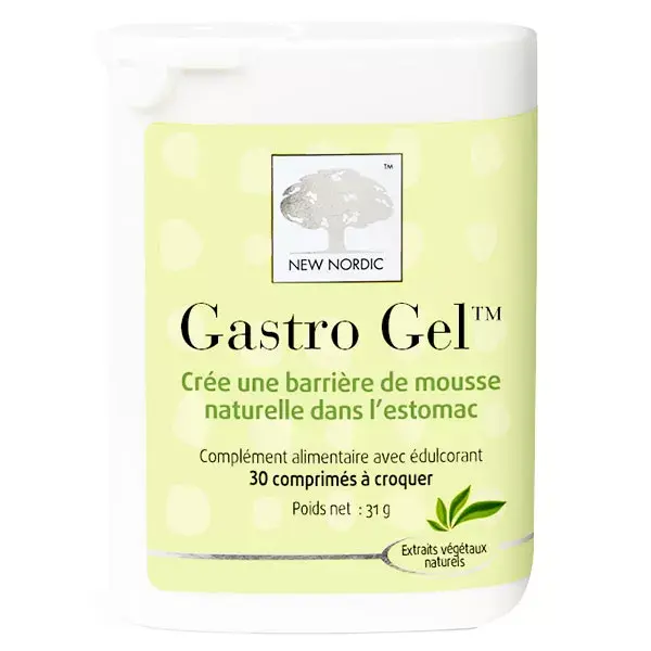 New Nordic Gastro Gel 30 comprimidos masticables