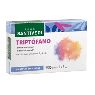 Santiveri Tryptophan + Vitamin B6 40 Capsules