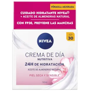 Nivea Voedende Dagcrème voor Droge en Gevoelige Huid SPF30 50 ml