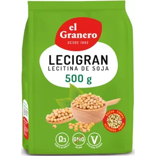 El Granero Integral Lecigran Lecitina de Soja IP NÃO OGM 500 gr
