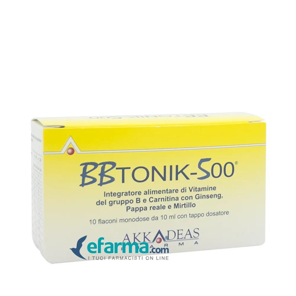 BB Tonik 500 Integratore 10 Flaconcini da 10 ml