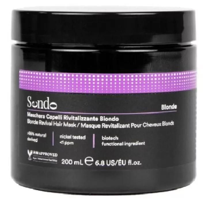 Sendo Blonde Revitalisierende Haarmaske für Blonde 200 ml