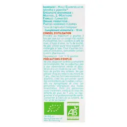 Puressentiel Huile Essentielle Menthe poivrée Bio 10ml