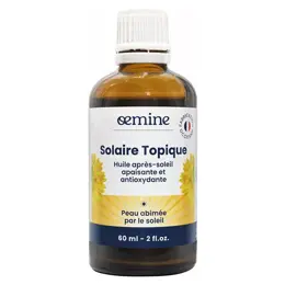 Oemine Solaire Topique Solaire Huile Apaisante Antioxydante Après-Soleil 60ml