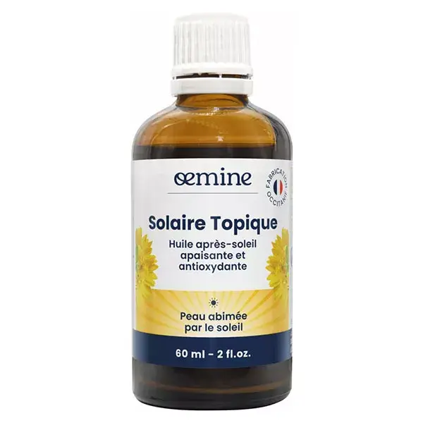 Oemine Solaire Topique Solaire Olio Lenitivo Antiossidante Doposole 60ml