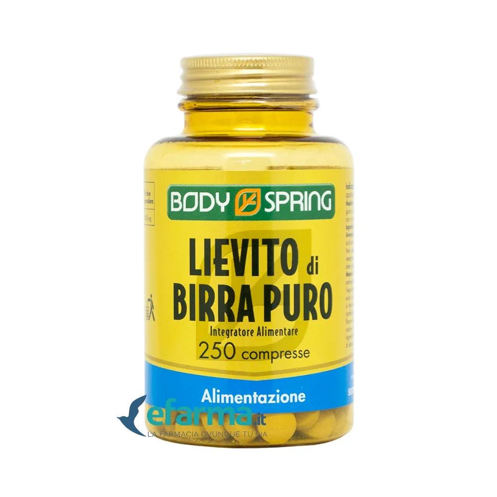 Body Spring Lievito Di Birra Integratore 250 Capsule