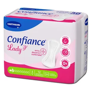 Hartmann Confiance Lady Protezioni Anatomiche all'Aloe Vera 2 Gocce 14 unità