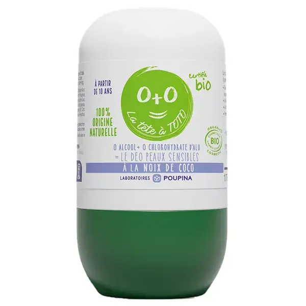 Poupina Soins Enfant Déodorant 48h Tête à Toto Bio 50ml