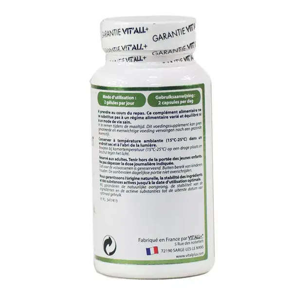 Vit'all+ Café Vert 500mg Bio 60 gélules végétales