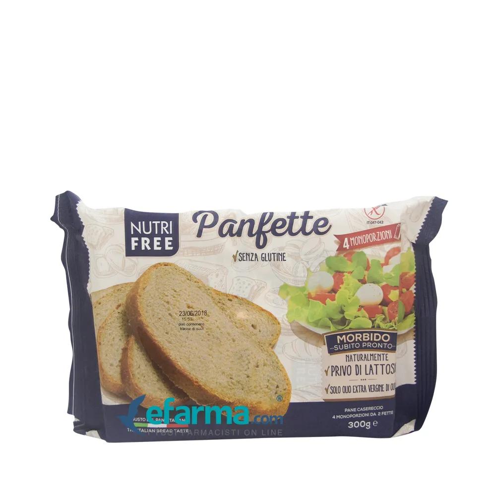 Nutri Free Panfette Pane A Fette Senza Glutine Nuova Ricetta 300 g