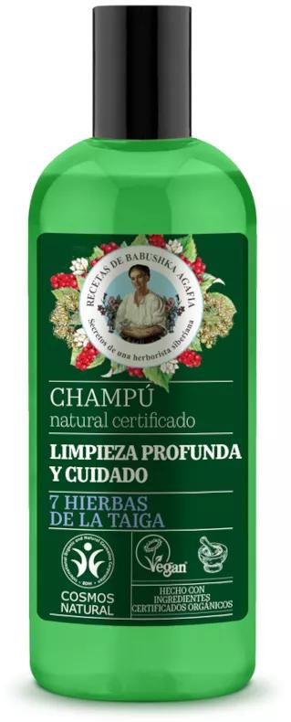 Green Agafia Shampoo natural certificado limpeza profunda e cuidado
