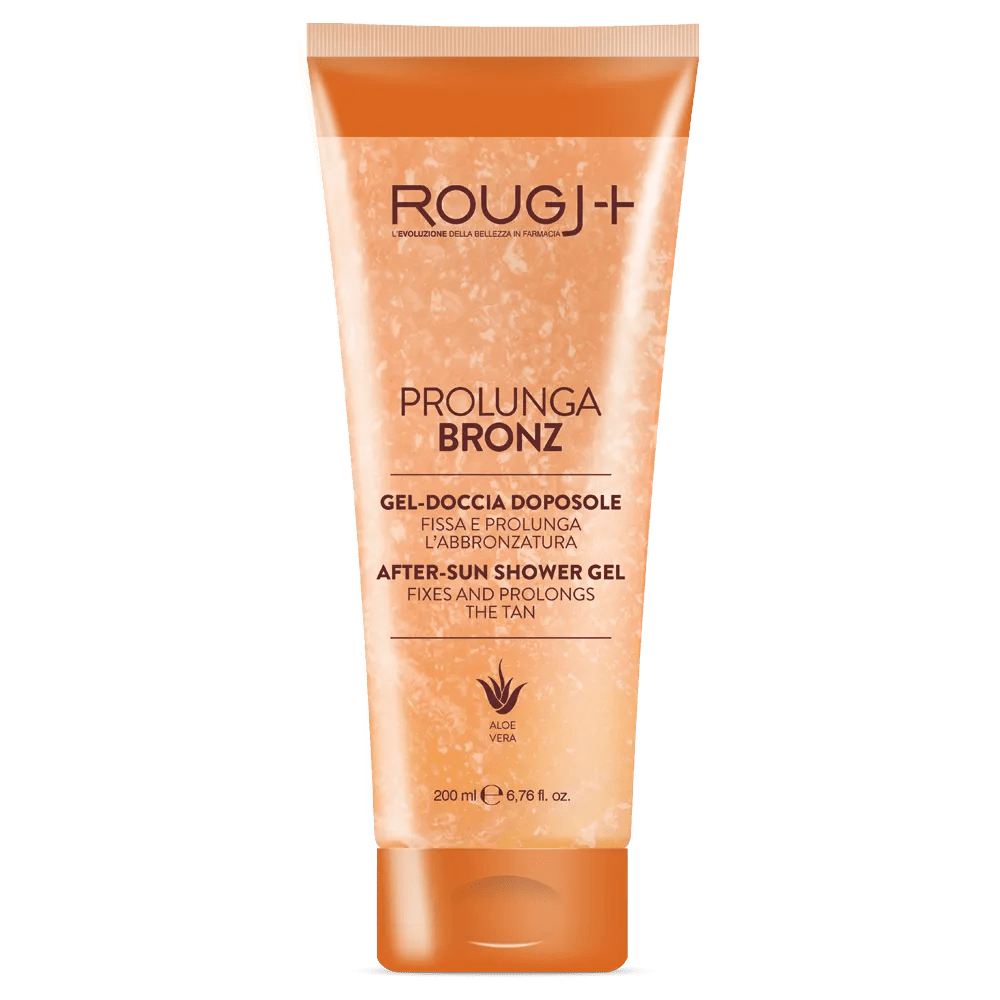 Rougj+ Prolunga Bronz Gel Doccia Doposole Corpo Abbronzatura Luminosa e Duratura 200 ml