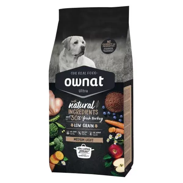 Ownat Ultra Dog Food Medium Breed 3kg