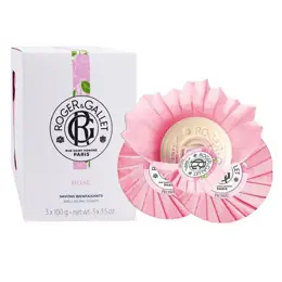 Roger & Gallet Rose Coffret Savon Bienfaisant 3 x 100g