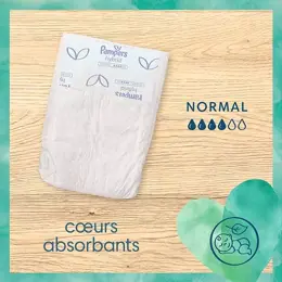 Pampers Harmonie Hybrid Coeur Absorbant Jetable 25 unités