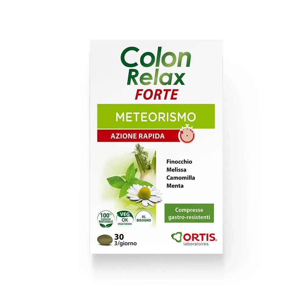 Ortis Colon Relax Forte Integratore Contro Meteorismo 30 Compresse