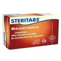 Stéritabs Comprimés de Désinfection des Réservoirs 36 Comprimés