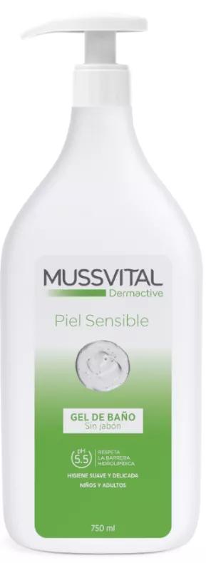 Mussvital Derma Gel Gevoelige Huid 750 ml