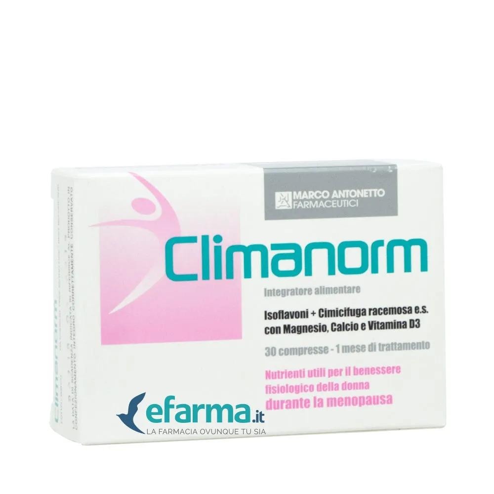 Marco Antonetto Climanorm Integratore Menopausa 30 Compresse