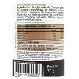 NHCO Amino-Chélaté Calcium 84 gélules