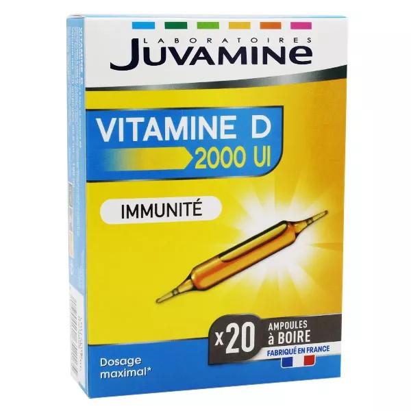 Juvamine Vitamins D 2000 UI 20 fialette
