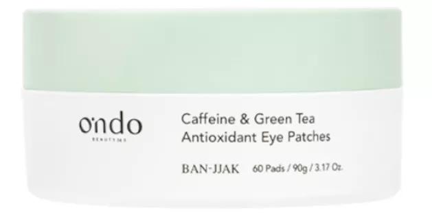 Ondo Beauty 36.5 Caffeine & Green Tea Antioxidant Eye Patches 60 unis