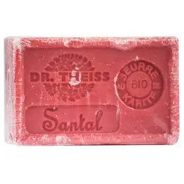 Dr Theiss Savon de Marseille-Santal + Beurre de Karité Bio 125g