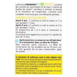 Granions Kid Bio Immunité 125ml