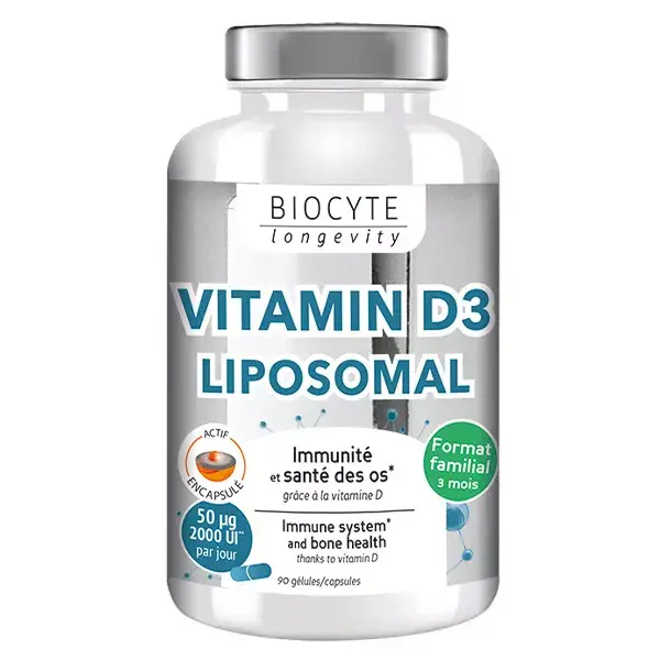 Biocyte Vitamina D3 Liposomal 90 capsule