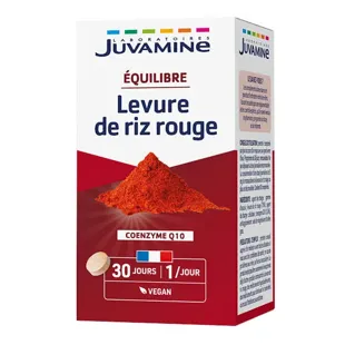 Juvamine Colesterolo Lievito di Riso Rosso 30 compresse