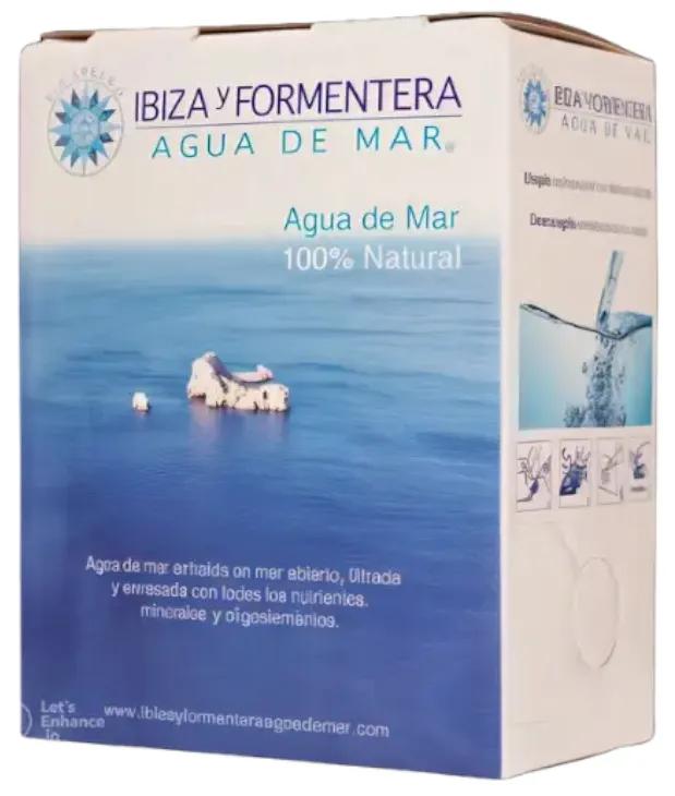 Eau de mer Plasma marin d&#39;Ibiza et de Formentera 3 litres