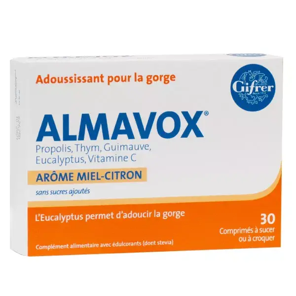 Gifrer Almavox 30 pastilles